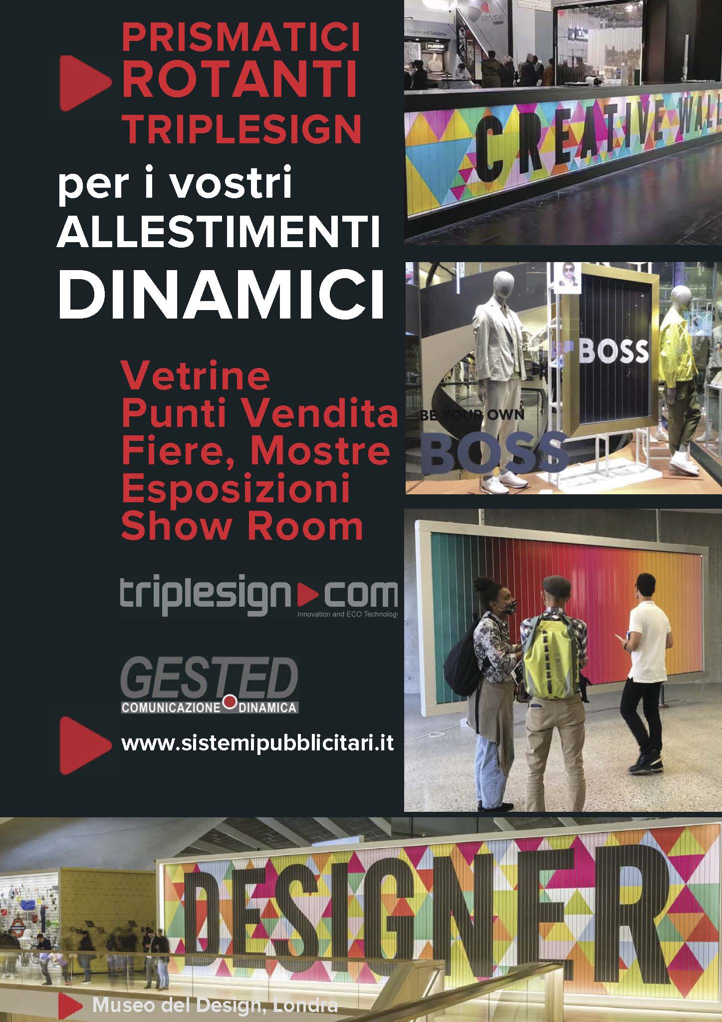 allestimenti dinamici per vetrine negozi, stand fiere, esposizioni, mostre e gallerie d'arte