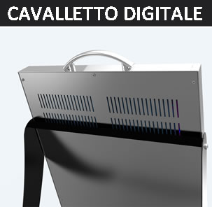 cavalletto digitale con maniglia facile trasporto