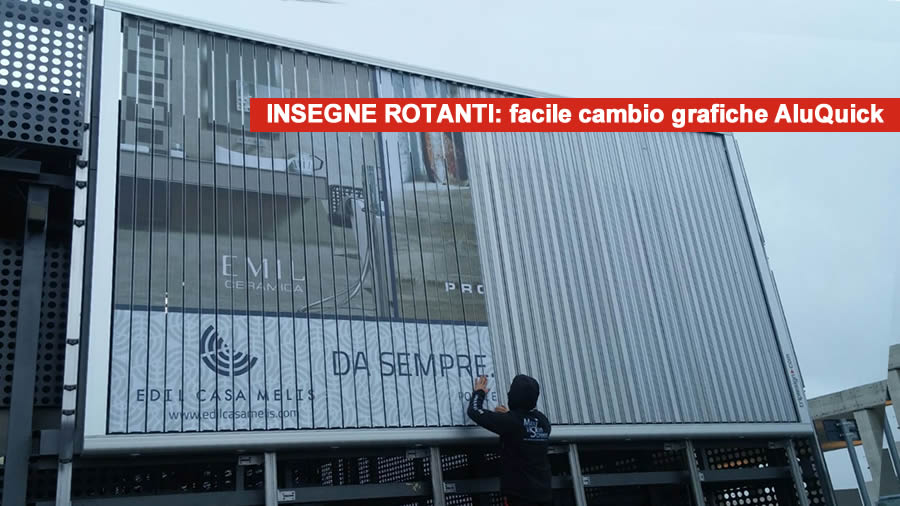 immagini in movimento rotopannelli per insegne