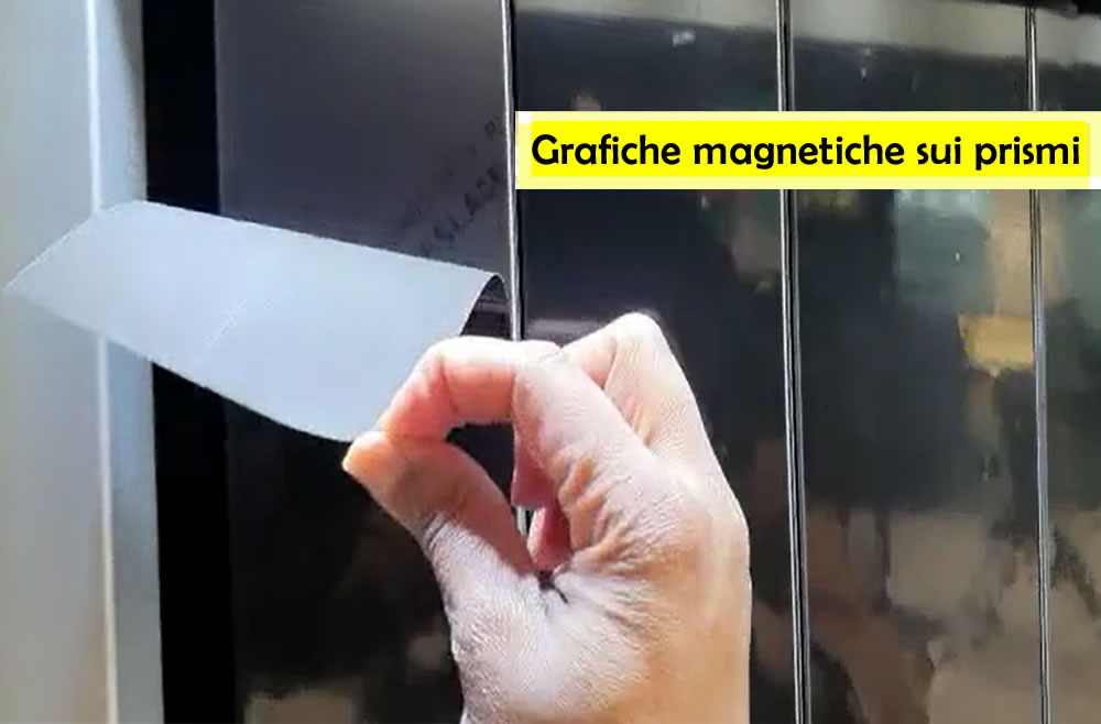 pellicole magnetiche sui prismi rotanti